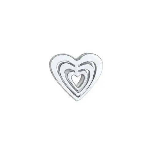 Nenalina Nenalina Uroki Damski charm Serce Miłość w srebrze próby 925 Sterling Silver schmuckanhaenger 1.0 pieces