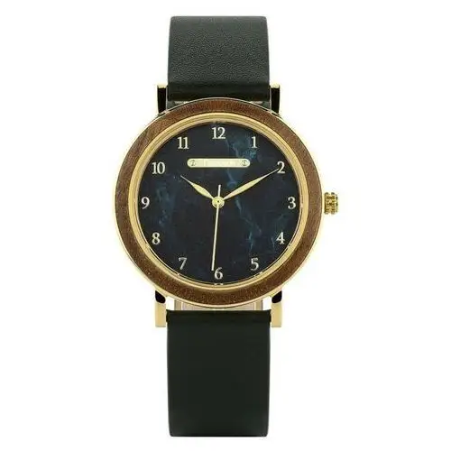 Damski zegarek classic - ciemnozielony motyw marmuru Niwatch
