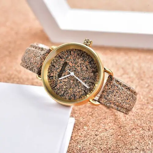 Niwatch Damski zegarek korkowy - cork & gold 3