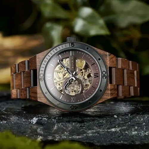 Zegarek Niwatch Automatic Tigerwood Eclipse, ni-aut_30 3