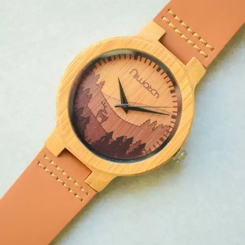 Zegarek drewniany nature - beskidy Niwatch 3