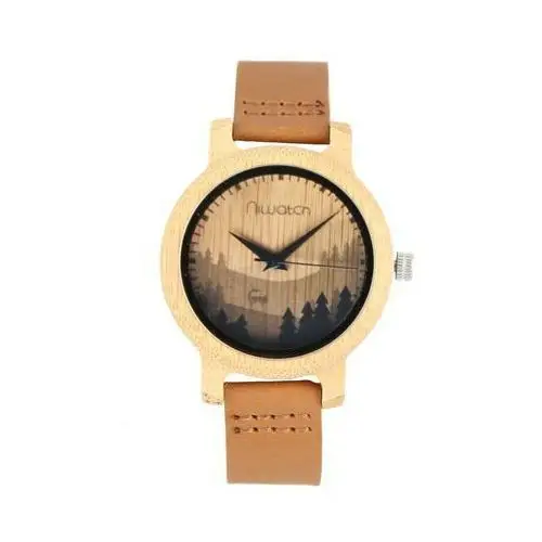 Niwatch Zegarek drewniany nature - beskidy - 38mm