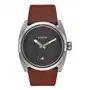 Zegarek - kingpin leather silver brown (1113) Nixon Sklep