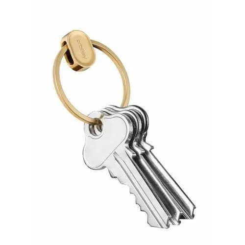 Orbitkey Pierścień do kluczy brelok ring v2 - yellow gold