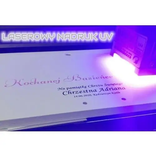 Laserowy nadruk UV bezpośrednio na produkcie, UV12