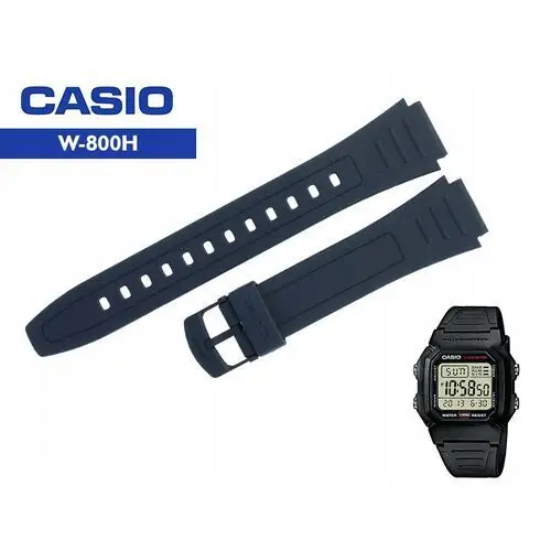 Pasek do zegarka Casio W-800H czarny