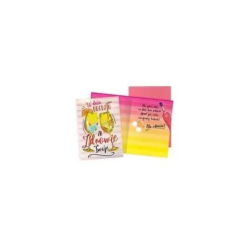 Passion cards - kartki Karnet b6 konfetti urodziny aperol