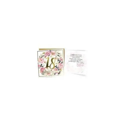Passion cards - kartki Karnet urodziny 18
