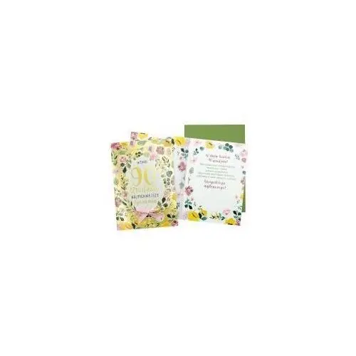 Passion cards - kartki Kukartka karnet b6 urodziny 90 (kwiaty)