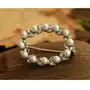 Pearl de lux - broszka z perłą i kryształkami svarovskiego Sklep