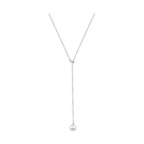 Naszyjnik srebrny z perłami - pearls Pearls - biżuteria yes