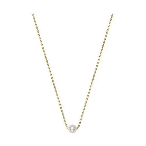 Pearls - biżuteria yes Naszyjnik złoty z perłą - pearls