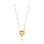 Naszyjnik złoty z perłą - serce - pearls Pearls - biżuteria yes Sklep