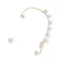 Pearls - nausznica lewa pozłacana z perłą na sztyfcie Sklep