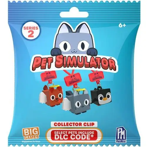 Pet Simulator X Brelok Figurka szansa na kod dlc Seria 2 Maskotka