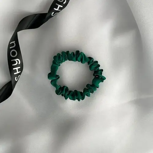 Poshyou gumki scrunchie mini emerald haargummi 1.0 pieces