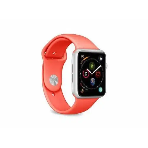 PURO Pasek sportowy elastyczny ICON do Apple Watch 38/40/41 mm (S/M & M/L) (Living Coral)