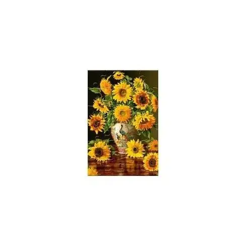 Puzzlowa kartka pocztowa Sunflowers in a Vase