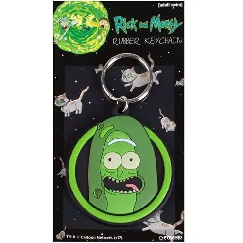 Rick & Morty - Brelok Pickle Rick - Okrągły 2