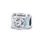 Rodowany Srebrny Koralik Charms Beads Aparat Fotograficzny Camera Srebro Sklep