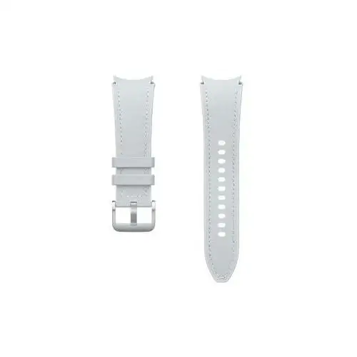 Samsung d-buckle hybrid eco-leather do galaxy watch6 (s/m) (srebrny)