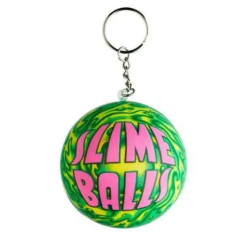 Santa cruz Brelok na klucze - slime balls squishy keychain green (green)