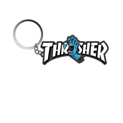 Brelok na klucze SANTA CRUZ - Thrasher Screaming Logo Key Chain Santa Cruz Black/Blue (146575)