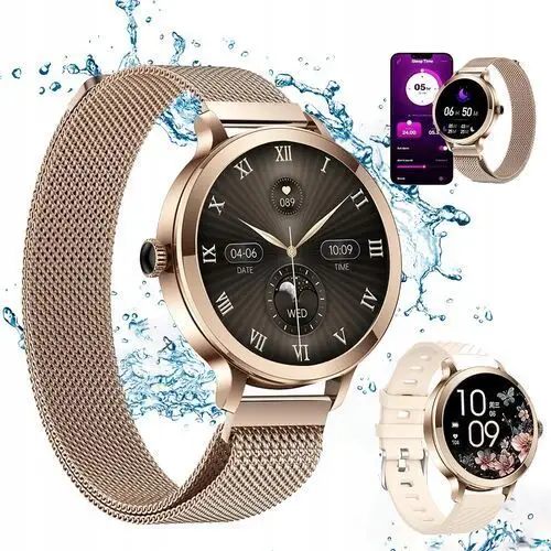 Smartwatch Zegarek Damski Kardiowatch Pomiar Wodoodporny Menu Pl Smartwatch