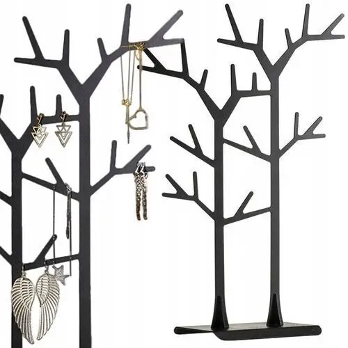 Stojak na biżuterię z metalu Metalowe drzewko Dekoracja