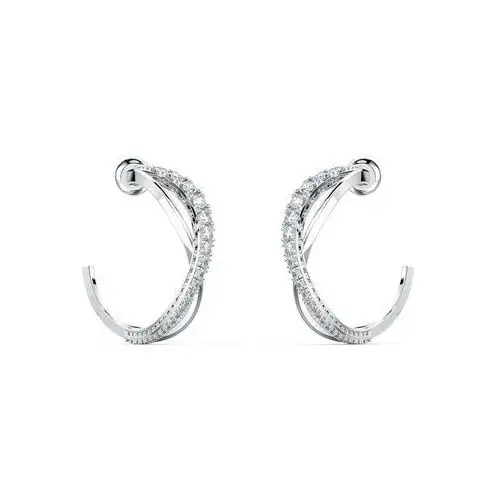 Swarovski - Kolczyki TWIST MINI HOOP 5563908 2