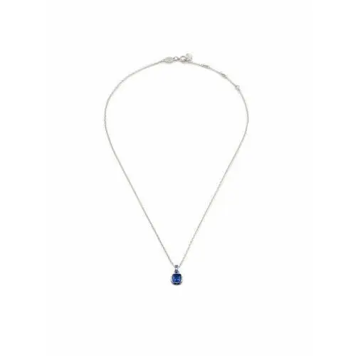 Swarovski Naszyjnik Birthstone 5651790 Srebrny, kolor szary