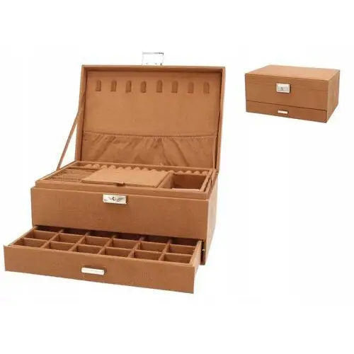 Szkatułka Na Biżuterię Kuferek Organizer Pudełko Box Etui 240 x 170 x 110CM