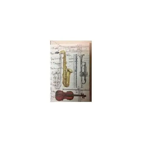 Tassotti karnet b6 + koperta 5648 instrumenty