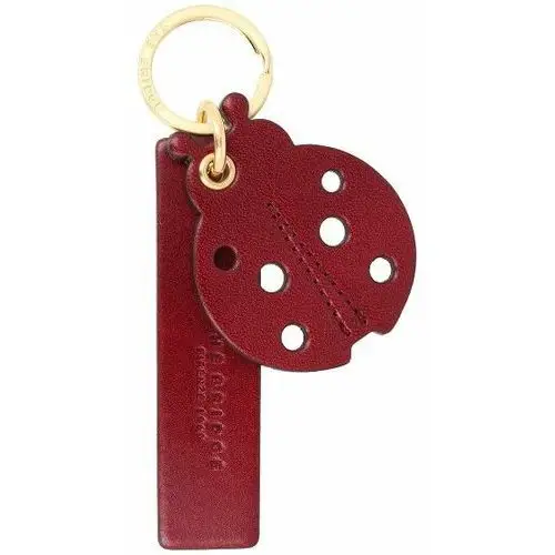 The Bridge Duccio Brelok do kluczy Skórzany 13.5 cm bordeaux
