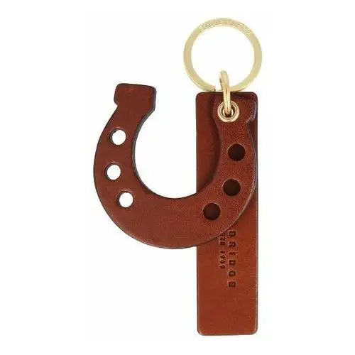 The Bridge Duccio Brelok do kluczy Skórzany 6.5 cm marrone
