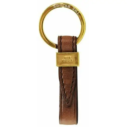 The bridge story uomo keychain leather 6,5 cm marrone