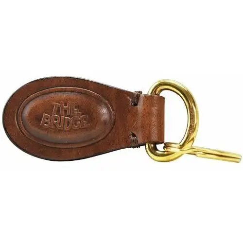 The bridge story uomo keychain leather 7,5 cm marrone