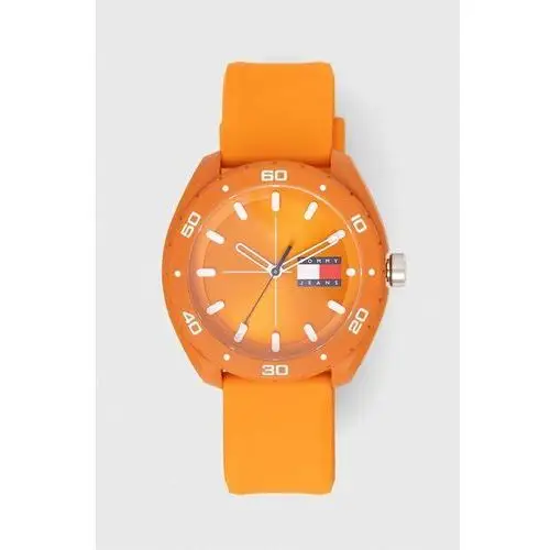 Tommy Hilfiger zegarek męski kolor pomarańczowy 1792066