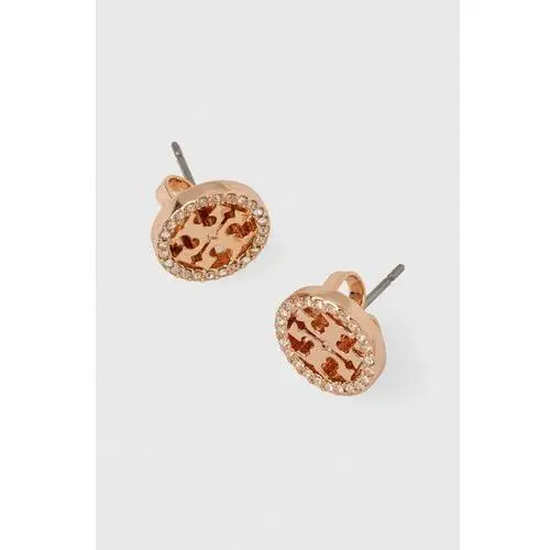 Tory Burch kolczyki MILLER PAVE STUD 53422.696