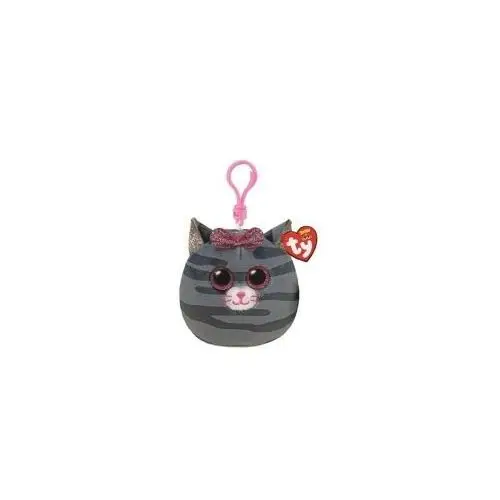 Beanie Boos Kiki - szary kot 8,5 cm brelok