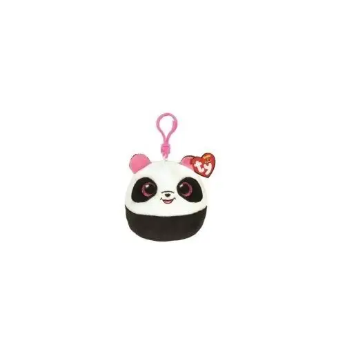 Brelok pluszowy Squishy Panda 8cm Bamboo METEOR TY39571