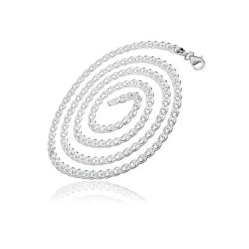 Elegancki srebrny klasyczny łańcuszek łańcuch mona lisa nonna 55 cm srebro 925 NONNA_060