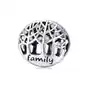 Rodowany srebrny charms do pandora szczęśliwa kochająca się rodzina happy family cyrkonie srebro 925 Sklep