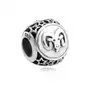 Rodowany srebrny charms do pandora znak zodiaku baran srebro 925 Sklep