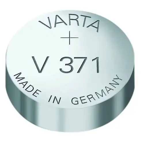 Bateria AG-6 V371 srebrowa do zegarków Varta