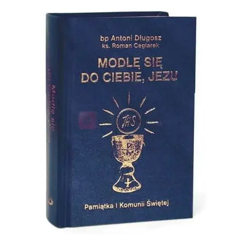 Modlę się do Ciebie Jezu - granatowa okładka