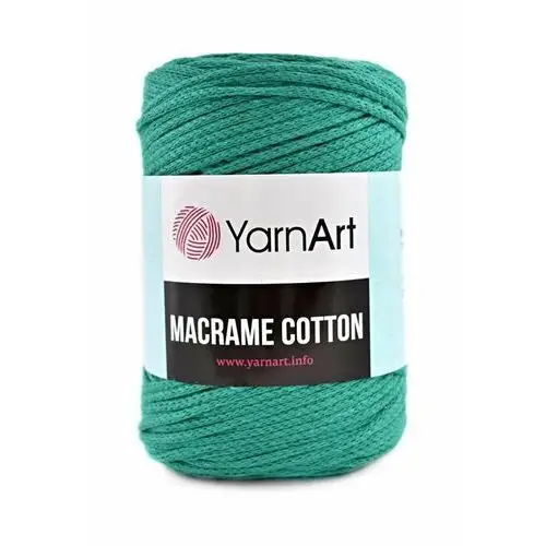 Sznurek macrame cotton 783 - morski Yarnart