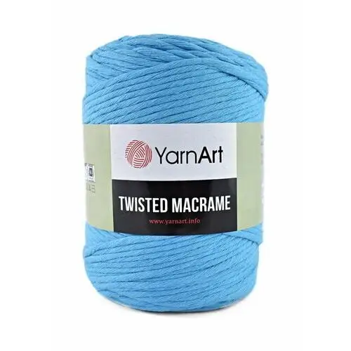 Sznurek YarnArt Twisted Macrame 763 / cyjan