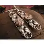 ZAFIRA - srebrne kolczyki z topazem złocistym Sklep
