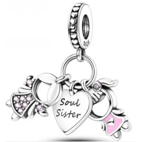 Zawieszka Siostry Soul Sister Siostra Charms S925